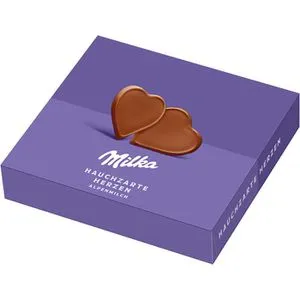Milka Pralinen Hauchzarte Herzen Alpenmilch, 130g