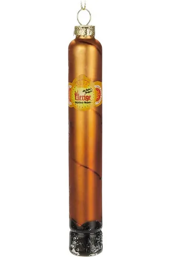 BRUBAKER Christbaumschmuck Zigarre in braun von BRUBAKER