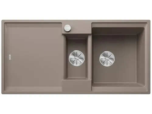 Blanco ADIRA 6 S Spülbecken | SILGRANIT tartufo - Einbau-Spülbecken, reversibel und mit Ablauffernbedienung, ideal für moderne Küchen und einfache Installation.