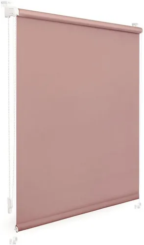 Seitenzugrollo Uni Rollo, LICHTBLICK ORIGINAL, verdunkelnd in pink von Lichtblick