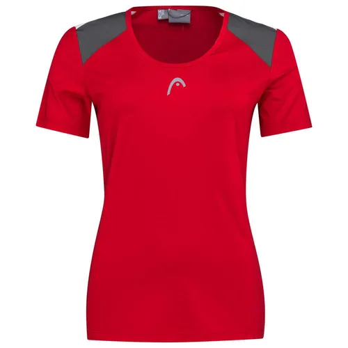 Head Tennis-Shirt Club 22 Tech (Moisture Transfer Microfiber Technologie) rot Damen, Größe: XXL