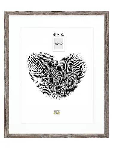 Deknudt Frames Bilderrahmen mit Passepartout