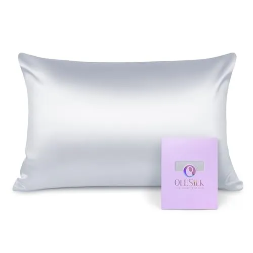 Kissenbezüge Silber von OLESILK