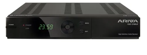 Ferguson Ariva FA102C Digitaler HDTV-Kabelreceiver (PVR-Funktion, HDMI, SCART, 2X USB 2.0) schwarz