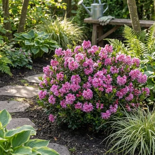 Bloomique Rhododendron Bloombux Magenta – Winterharter Zwergrhododendron – 30–40 cm hoch