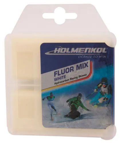 Holmenkol FlourMix Worldcup 2x35g Alpin Nordic Wachs Trainingswachs Basis für Rennwachse