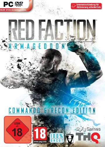 Red Faction Armageddon - Commando & Recon Edition (uncut) - Actiongeladenes Shooter-Spiel im uncut Format, ideal für Fans von intensiven Kämpfen und Zerstörung in einer offenen Welt.