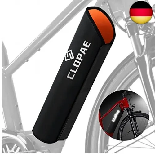 E-Bike Akku Schutzhull Passend für Rohrumfang von 28 cm bis 34cm,Erhöht L