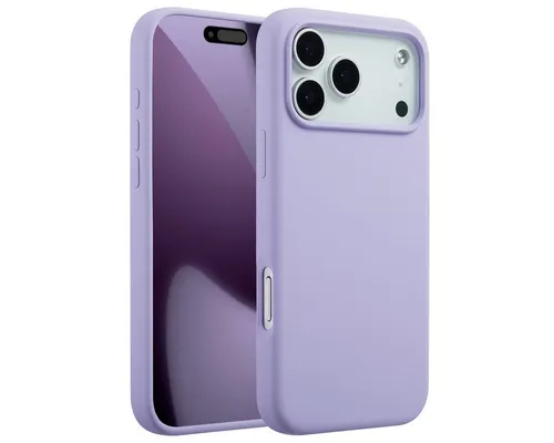 Accezz Backcover Accezz Liquid Silikoncase mit MagSafe Apple iPhone 17 Pro Max - Violet