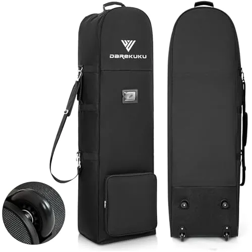 Golf-Reisetasche mit Rollen – strapazierfähiges 900D-Oxford-Material für Flugreisen