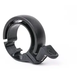KNOG Oi Large Klingel Limited Edition | 25.4 - 31.8 mm schwarz matt - Stilvolle KNOG Oi Large Klingel in limitierter Edition für Lenkerdurchmesser von 25,4 bis 31,8 mm. Mit edler Aluminiumoberfläche und angenehmem Klang ist sie ein echtes Designerstück für dein Fahrrad.
