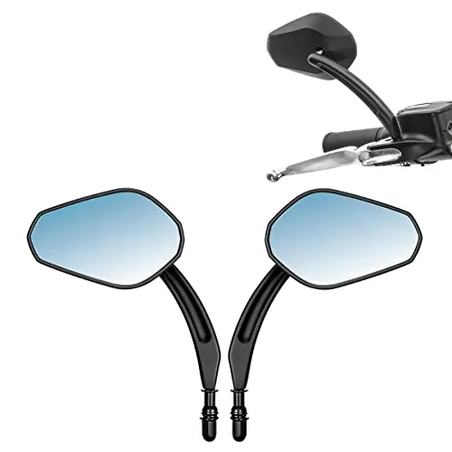 Spiegel E-Prüfzeichen kompatibel mit Harley Sportster 1200 Sport/T Superlow ECE HDE2 sw