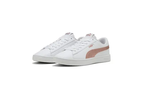 PUMA Unisex Rickie Classic Sneaker, White Rose Gold, 37.5 EU - Herren-Sneaker mit SOFTFOAM+ Einlegesohle für optimalen Schrittkomfort und Dämpfung, ideal für den Alltag und sportliche Aktivitäten.