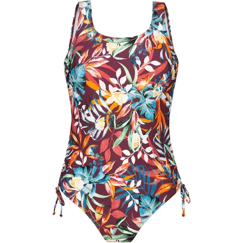 VENICE BEACH Badeanzug Damen in Bordeaux, Größe 38 von Venice Beach