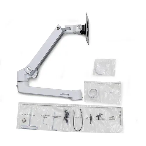 Verlängerungs- und Ringsatz für LX Monitor Arm - Befestigung mit einer Tragkraft von 11,3 kg, ergonomisch drehbar, schwenkbar und höhenverstellbar für optimalen Komfort.