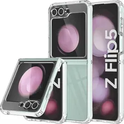 Schutzhülle für Samsung Galaxy Z Flip 5 Hülle Transparent Slim Cover Clear Case - Transparent