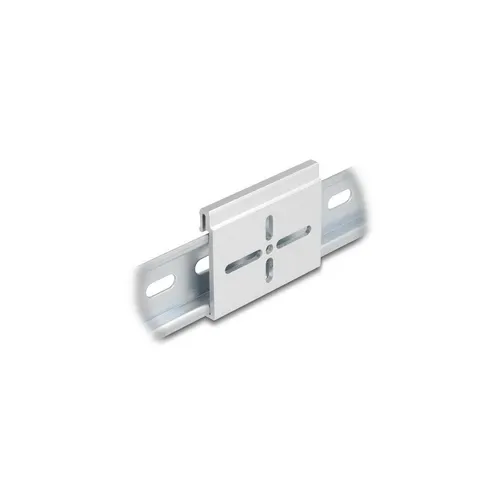 - Aluminium Montageclip für Hutschiene 60,0 x 47,8 mm silber 67142