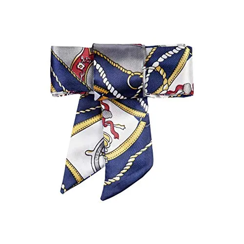 BERGAL Textil Senkel Schuhbänder mit Print (Marine) in blau von Bergal