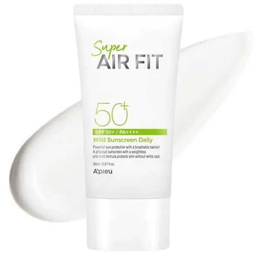 A'Pieu Super Air Fit Leichte Sonnencreme SPF50+ mit asiatischer Centella, 5