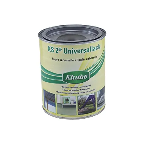 Kluthe KS2 Universallack Seidenglanzlack 0,75 Liter RAL 9005 Tiefschwarz