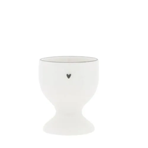 Bastion Collections Eierbecher Little Heart schwarz