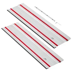 VEVOR Führungsschiene Handkreissägen mit 2 x 700 mm Aluminium-Kreissägeschienen