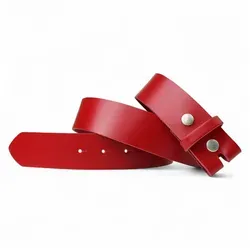 FRONHOFER Ledergürtel 18267 (1-St) Gürtel 4 cm, aus Rindsleder, Wechselgürtel für Herren/Damen rot Körperumfang 115 cm / Gesamtlänge 130 cm