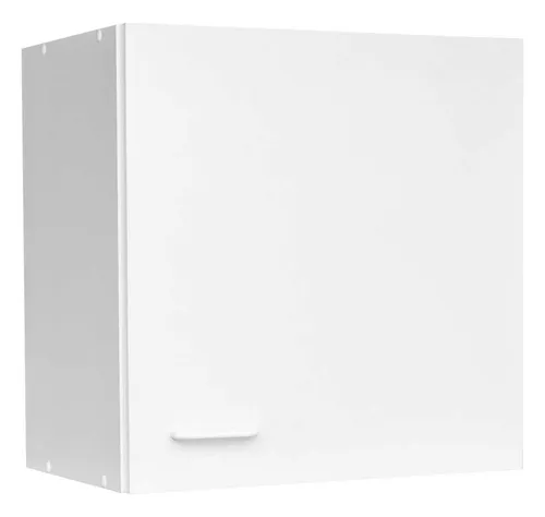 Hängeschrank TOP, B 50 cm, Weiß matt - Hängeschrank in modernem Design mit 1 höhenverstellbarem Einlegeboden, ideal für platzsparende Wandmontage und variabel einsetzbar.