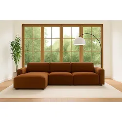 Kaiser Möbel Ecksofa Cursal L-Form, Dunkelbraun, Modular in braun von Kaiser Möbel