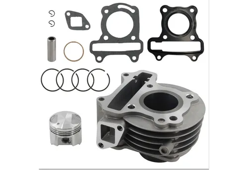 Area1 Motorhalterung Ersatz Zylinder GY6 50ccm 4-Takt 139QMB/QMA - Bootsmotoren: Hochwertiger Ersatzzylinder in Erstausrüsterqualität für luftgekühlte GY6 50ccm Motoren, inklusive Dichtungssatz und Montagematerial für einfache Installation.