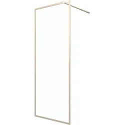 Marwell Walk-in-Dusche Golden Frame
