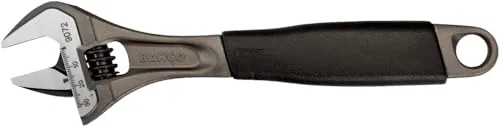 Bahco Rollgabelschlüssel mit Kunststoffgriff, 34mm Backenweite - Handwerkzeuge: Robuster Rollgabelschlüssel mit ergonomischem Kunststoffgriff für komfortables Arbeiten und eine Backenweite von 34mm.