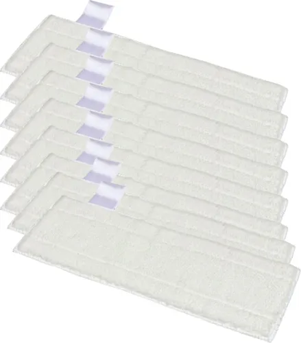 Invest 8x Mikrofaser Bodendüse Tuchset für Kärcher Dampfreiniger EasyFix SC1 SC2 SC3 SC4 SC5 Ersatztücher Kärcher