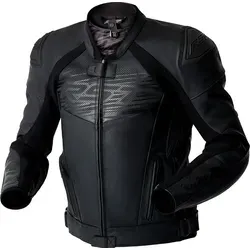 RST Tractech Evo D3O Lederjacke perforiert - Schwarz/M - Hochwertiger Schutz - Die RST Tractech Evo D3O Lederjacke bietet optimalen Schutz durch ergonomische Verbesserungen und herausnehmbares Innenfutter. Ideal für schnelle Straßen und Rennstrecken, vereint sie Komfort und Qualität in einem sportlichen Design.