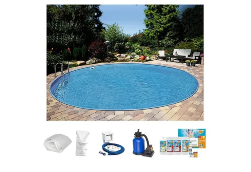 Clear Pool Rundpool PREMIUM IBIZA Set, 6-tlg von Clear Pool