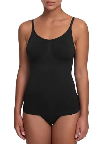 creamy fabrics Damen Shapewear Top – Figurformendes Unterhemd mit starker Kompression für Bauch & Taille - Maximale Figurdefinition: Das figurformende Shapewear Top bietet starke Kompression für eine schlanke Silhouette. Nahtlos und unsichtbar unter der Kleidung – ideal für jeden Anlass. Bequeme Passform und Bewegungsfreiheit für den ganzen Tag.