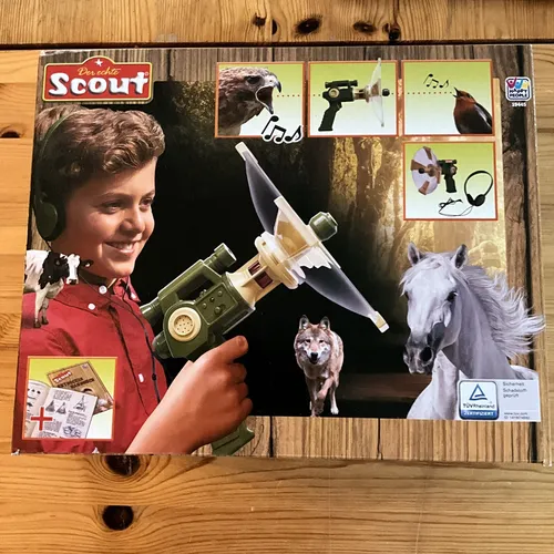 Scout Happy People 19445 Geräuschverstärker inkl. Kopfhörer - Sonstige, ideal für klare Klangübertragung und ein verbessertes Hörerlebnis, perfekt für Kinder.