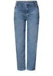STREET ONE Comfort-fit-Jeans 5-Pocket-Style blau 25