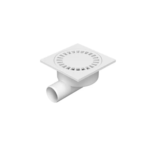 Duschablauf Bodenablauf in Kunststoff 150x150 mm DN50 (326 P)