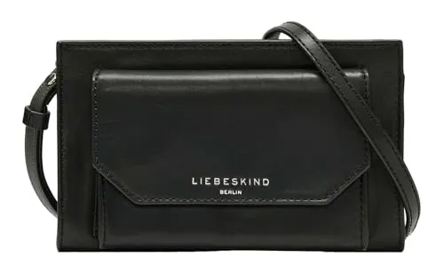 Liebeskind Berlin LORA CALF OPTIC Mini Bag - Umhängetaschen - Stilvolle Lora Mini Bag in elegantem Schwarz, perfekt für den Alltag und mit praktischem Reißverschluss ausgestattet.