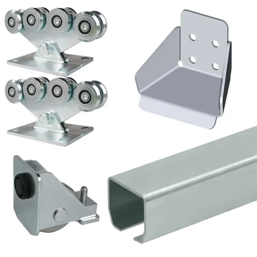 Schiebetor Laufwerk Set freigtragend bis Lichte Weite 4,2m - Sonstige, robustes Antriebszubehör für eine mühelose und sichere Torbedienung in Einfahrten.