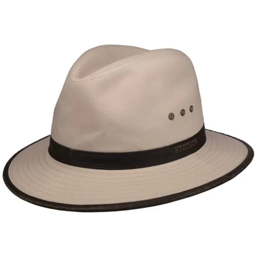 Stetson AVA Cotton Outdoorhut – Herren Traveller-Hut mit UV-Schutz 40+