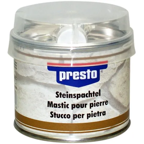 presto Steinspachtel 250g grau 2K Reparatur-Spachtel
