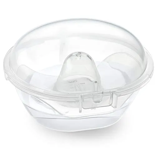 Philips Avent SCF153/03 Brustwarzenschutz, mit Aufbewahrungsbox, Medium, 2 Stück
