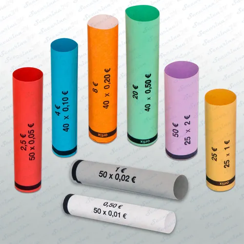 Münzhülsen 1 Cent bis 2 Euro von Securina24