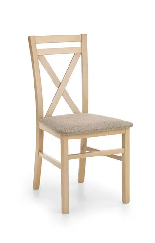Holzstuhl Dariusz 45x49x90cm solide Konstruktion Esszimmer Sonoma Eiche Stoff Inari 23