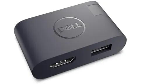 Dell DA20 USB-C zu HDMI 2.0/USB-A 3.0-Adapter