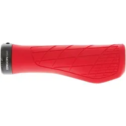 ERGON GA3 Fahrradgriffe in risky red (large) - Fahrradgriffe für optimalen Komfort und Kontrolle, ideal für lange Fahrten und unisex geeignet.