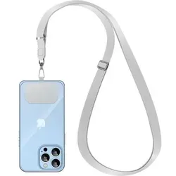 Handyband Kette Universal für Smartphones Grau
