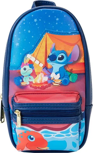 Loungefly Disney Stitch Camping Cuties Federmappe